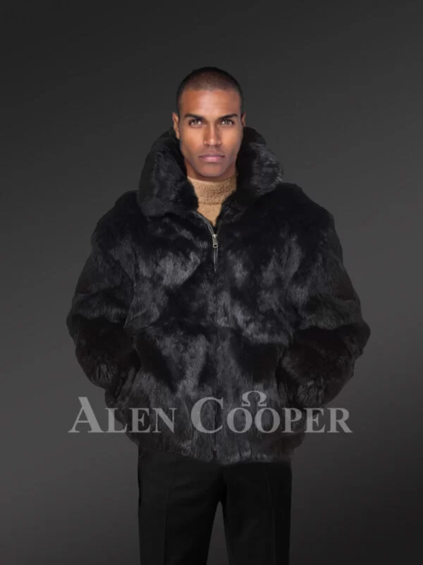 Fur Bomber for Men