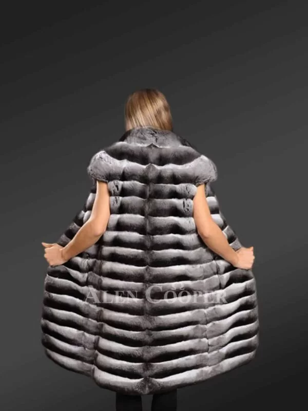 Genuine Chinchilla Fur Vest for Women Is Unmatchable in Style and Comfort - Image 5
