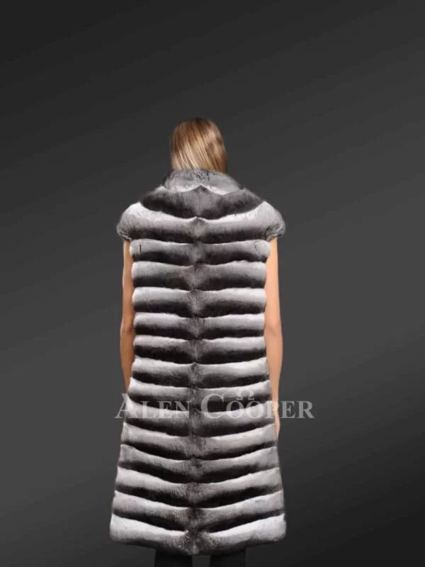 Genuine Chinchilla Fur Vest for Women Is Unmatchable in Style and Comfort - Image 6