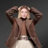 Genuine shearling jackets for women to redefine grace