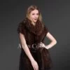 Mink Tail Fur Coat