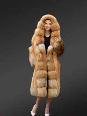 Luxury Gold Fox Fur