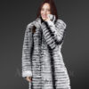 Luxury Long Warm Winter Real Fur Coat for Women