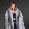 Frost Fox Fur Coat