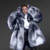 Luxury Silver Fox Fur