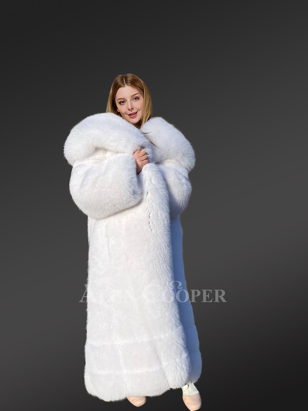 Fox Coat - Womens Real Fox Coat