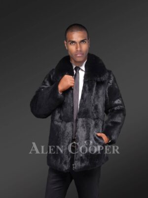 Men’s Rabbit Fur Jacket