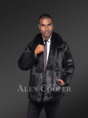 Men’s Rabbit Fur Jacket