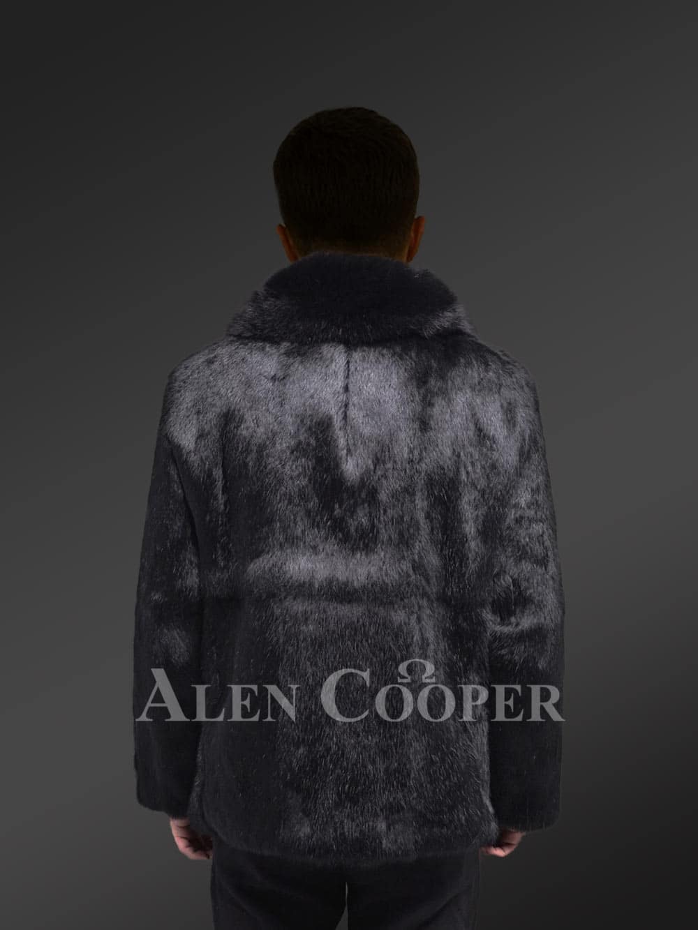 Men's Rabbit Fur Coat