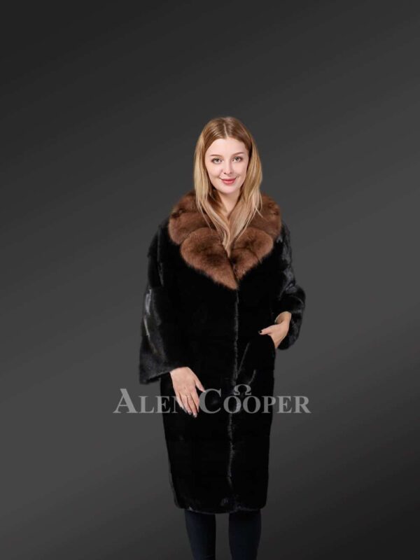 Mink-Fur-Coat-With-Fox-Fur-Collar-Lapels
