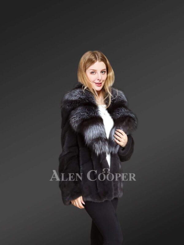 Mink-Fur-Jacket-With-Silver-Fox-Fur-Collar-And-Lapels