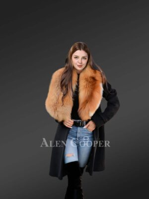 Wool Fur Coat