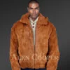 Original fur cut-to-fit jackets for stylish men