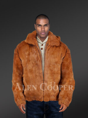 Original fur cut-to-fit jackets for stylish men
