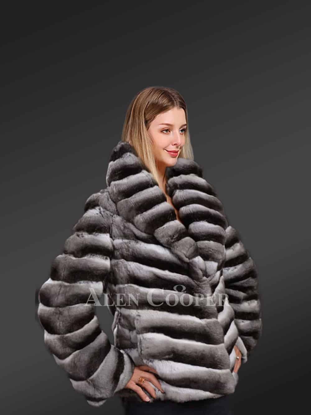 Real Chinchilla Coat