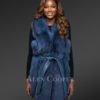 Real Fox Fur Womens Vest