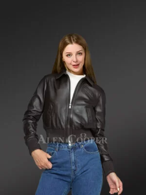 Real Leather Jacket for Women