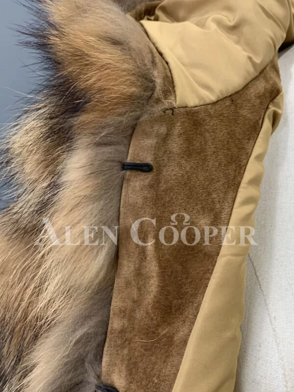 Real Raccoon Fur Sable Winter Vest for Women - Image 4