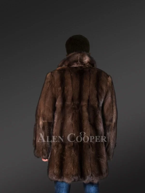 Combination of Coat And Jacket Styles With Sable Fur Is A Sophisticated Winter Outfit - Image 3