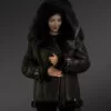 Sheepskin Shearling Jacket without water Mark