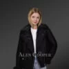 Sheepskin shearling jacket