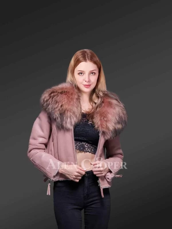 Short Length Alen Cooper Sheepskin Jacket view