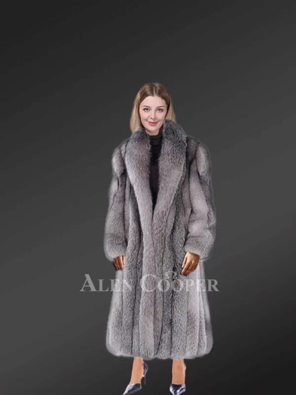 Silver-Frost-Fox-Long-Womens-Coat