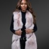 Stylish Fox Fur Vest for Women