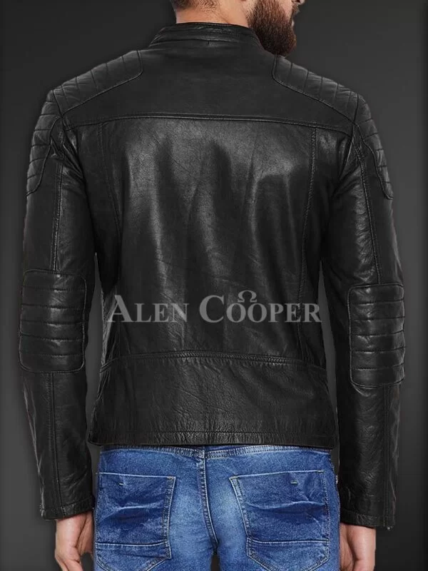 Stylish and Comfortable Real Leather Jacket for Men - Image 10