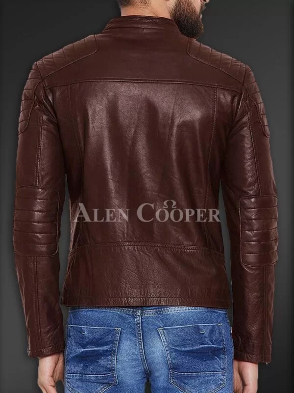Stylish and Comfortable Real Leather Jacket for Men - Image 8