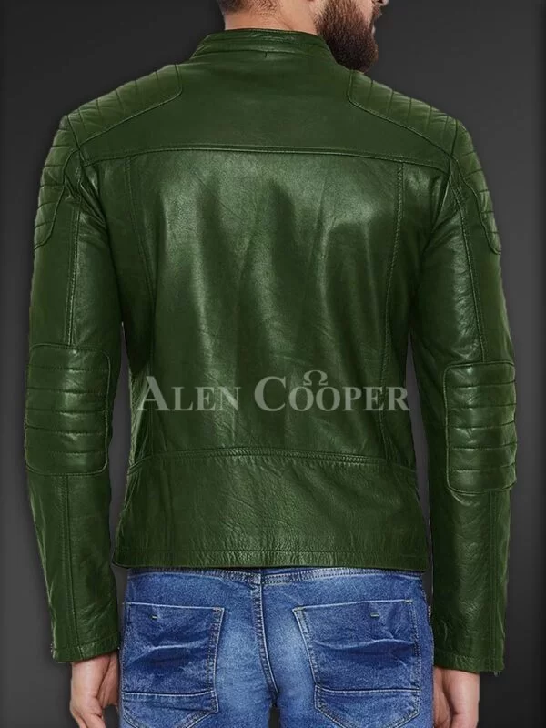 Stylish and Comfortable Real Leather Jacket for Men - Image 9