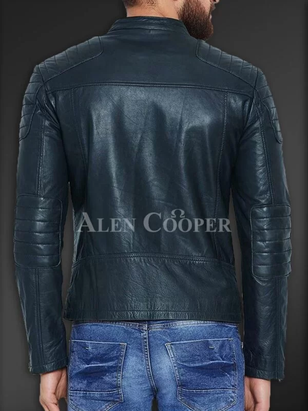 Stylish and Comfortable Real Leather Jacket for Men - Image 7