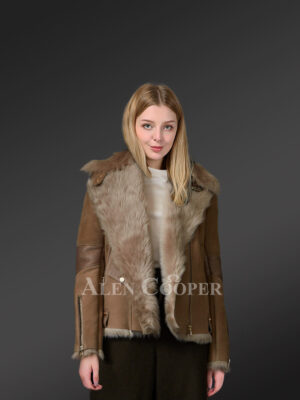 Toscana shearling jacket