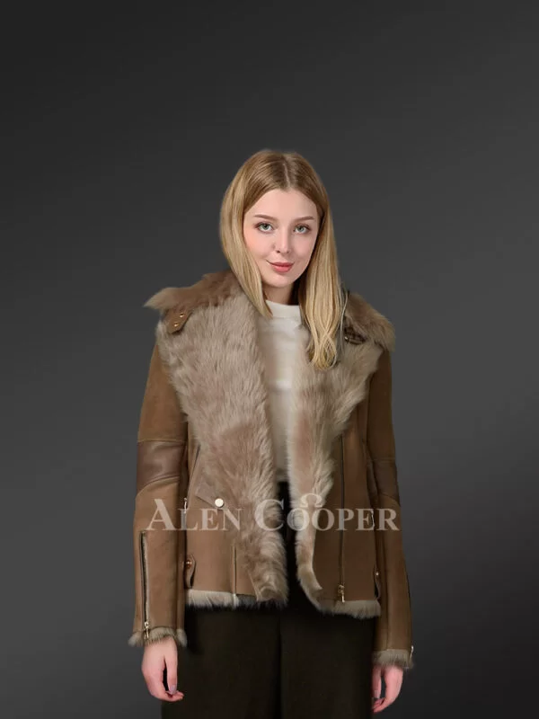 Toscana shearling jacket