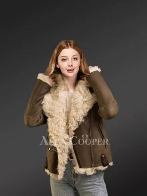 Toscana shearling jacket