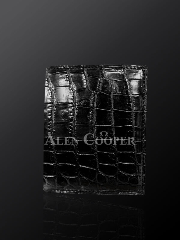 Tastefully Designed Authentic Leather Wallets In Black - Image 3