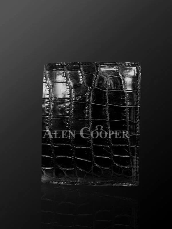 Tastefully Designed Authentic Leather Wallets In Black - Image 3