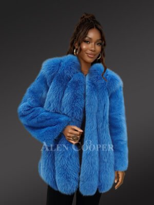 Voluminous Pure Arctic Fox Fur and Mink