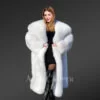 Authentic Arctic Fox Fur Coat