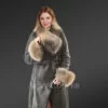 Women Fox Fur Coat