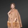 Women Red Fox Fur