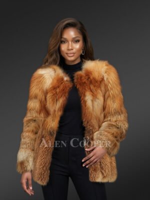 Women's Stylish and Warm Arctic Fox Fur