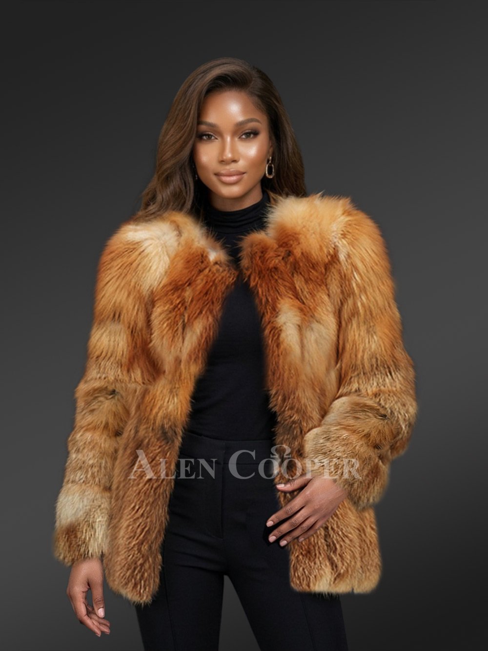 Women's Stylish and Warm Arctic Fox Fur