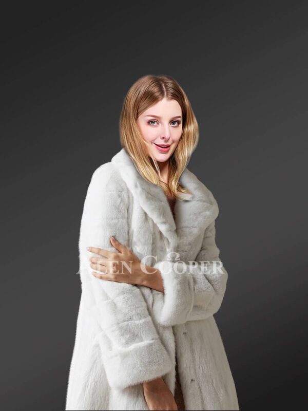 Women-elegantly-designed-mink-fur-long-coats
