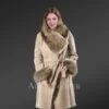 Women Fox Fur Coat
