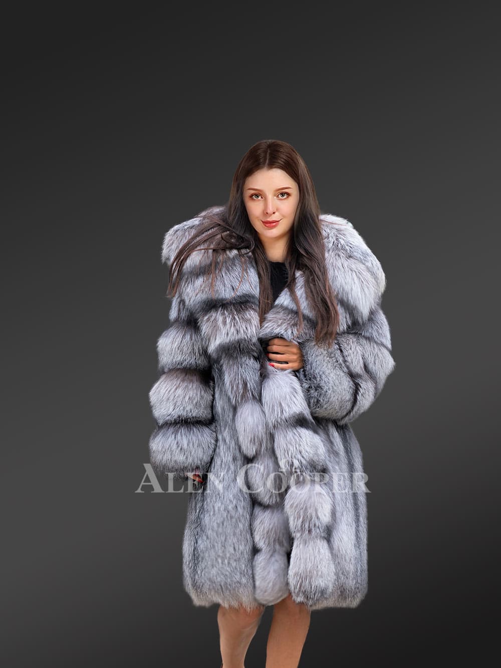 Fox Coat - Womens Real Fox Coat