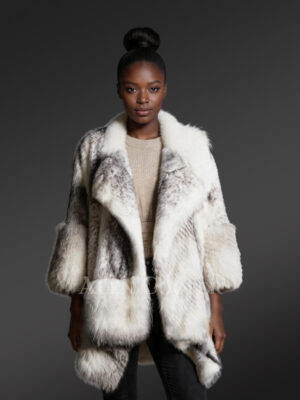 Women’s Appealing Winter Coats Made from Genuine Mink Fur