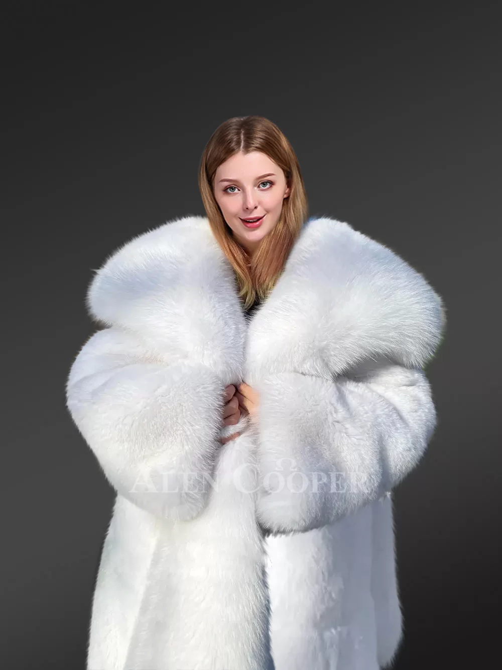 White Fur Coat 