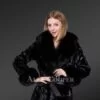 Womens-Belted-Diamond-Mink-Coat-with-Foc-Fur-Collar-Cuff-Trims