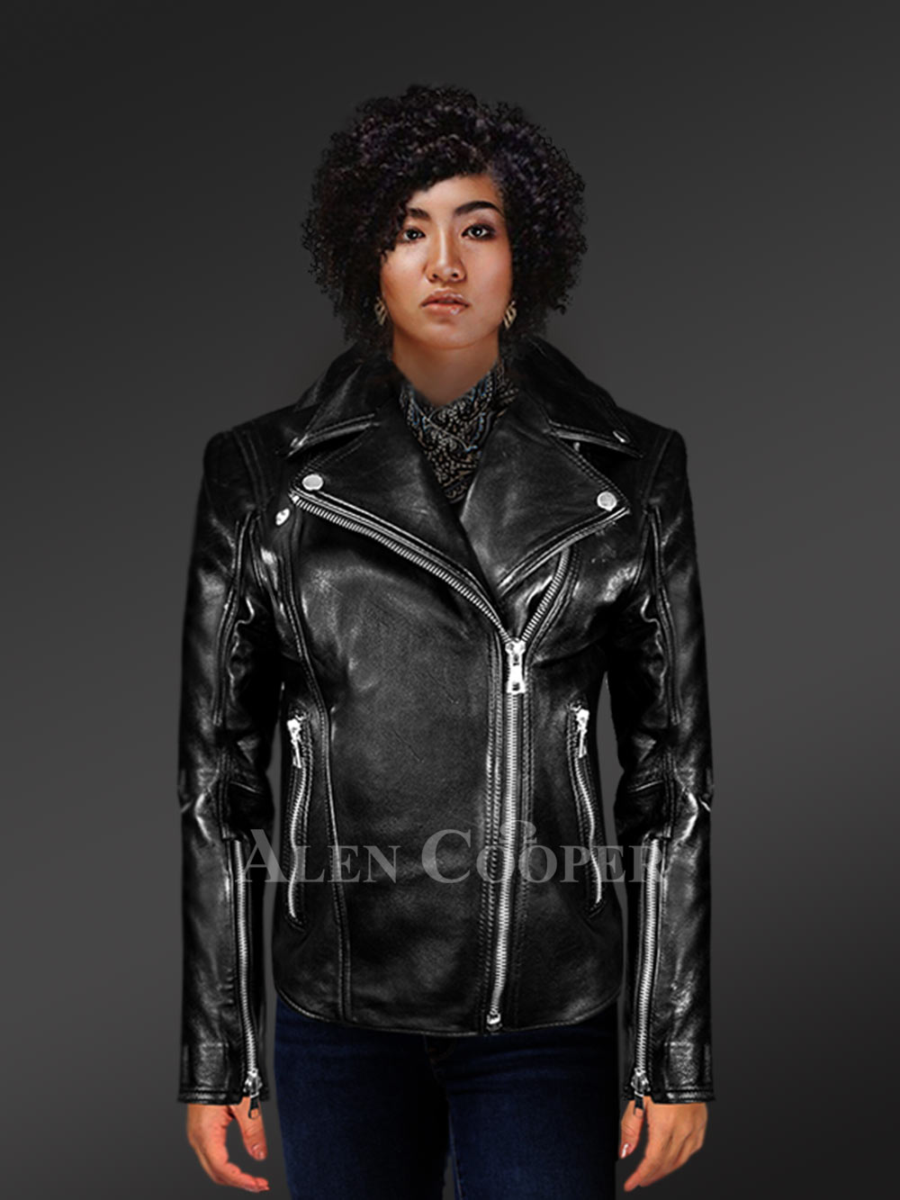 Womens Black Leather Jacket – Look Cool & Stay Warm
